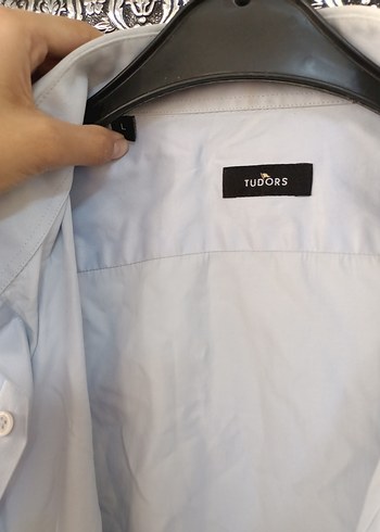 Diğer Erkek Beyaz Keten Gömlek, Uzun Kollu, Düğmeli