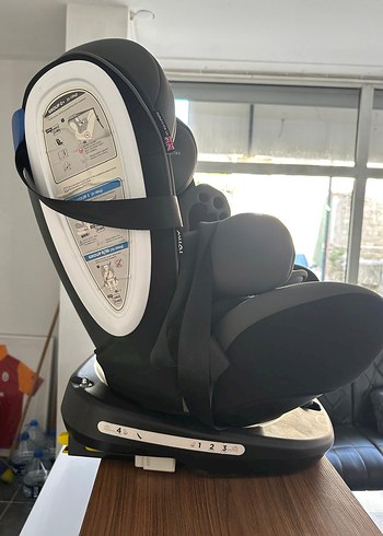 Diğer Yoyko bear 360 derece dönebilir yatabilir gri oto koltuğu
