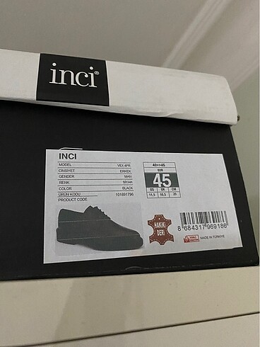 İNCİ Hakiki Deri Klasik Ayakkabı - Görsel 6
