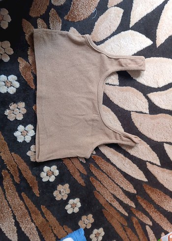 Happiness Bej Kadın Crop Top
