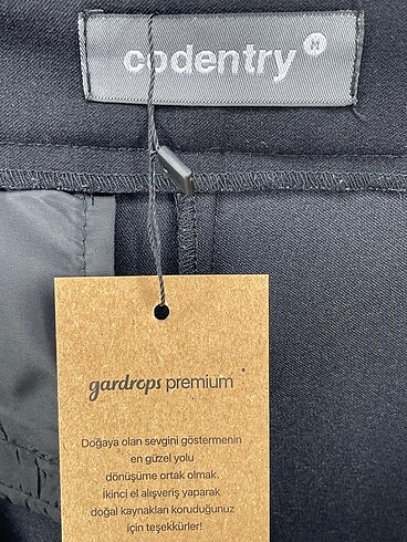 m Beden siyah Renk Codentry Kumaş Pantolon %70 İndirimli.