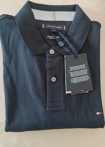 Tommy Hilfiger Lacivert Polo t-shirt 