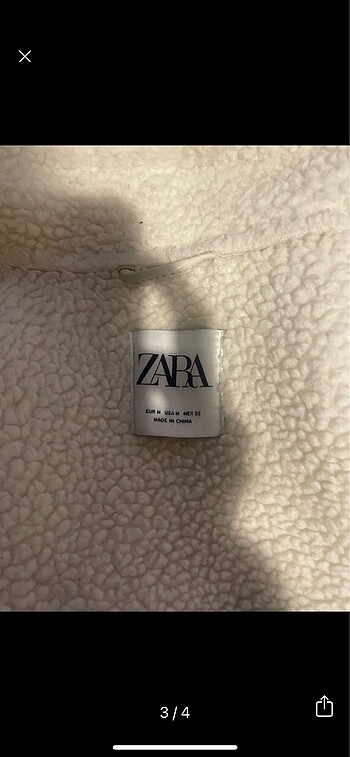 m Beden zara krem mont