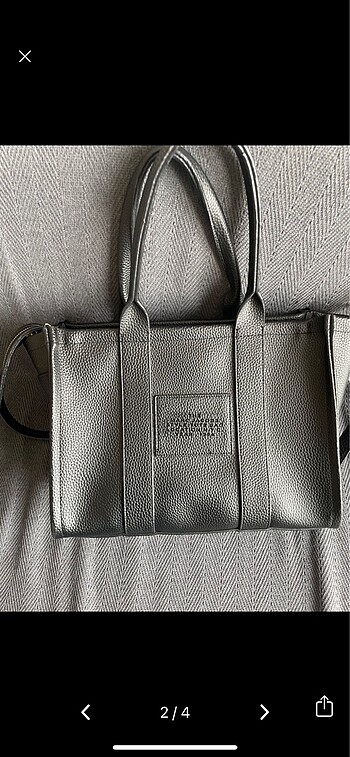 Marc Jacobs marc jacobs deri tote bag