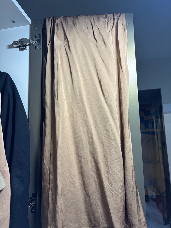 Zara Karamel Kadın Palazzo Pantolon - Görsel 2