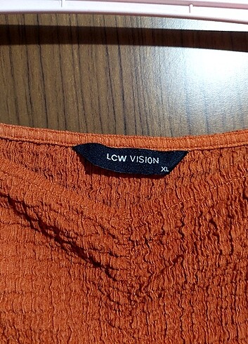 xl Beden turuncu Renk Lcw bluz