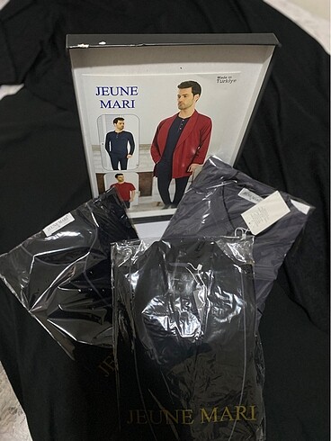 Jeune marı erkek 5 li pijama takımı - Görsel 2