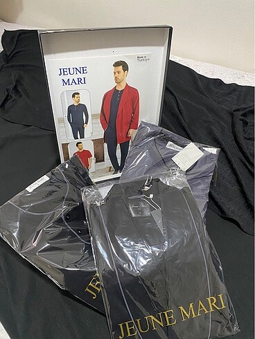 Jeune marı erkek 5 li pijama takımı - Görsel 3