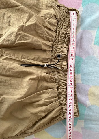 Bej Kadın Parasut Pantolon - Görsel 6