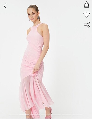 Koton Çok şık pembe elbise ????