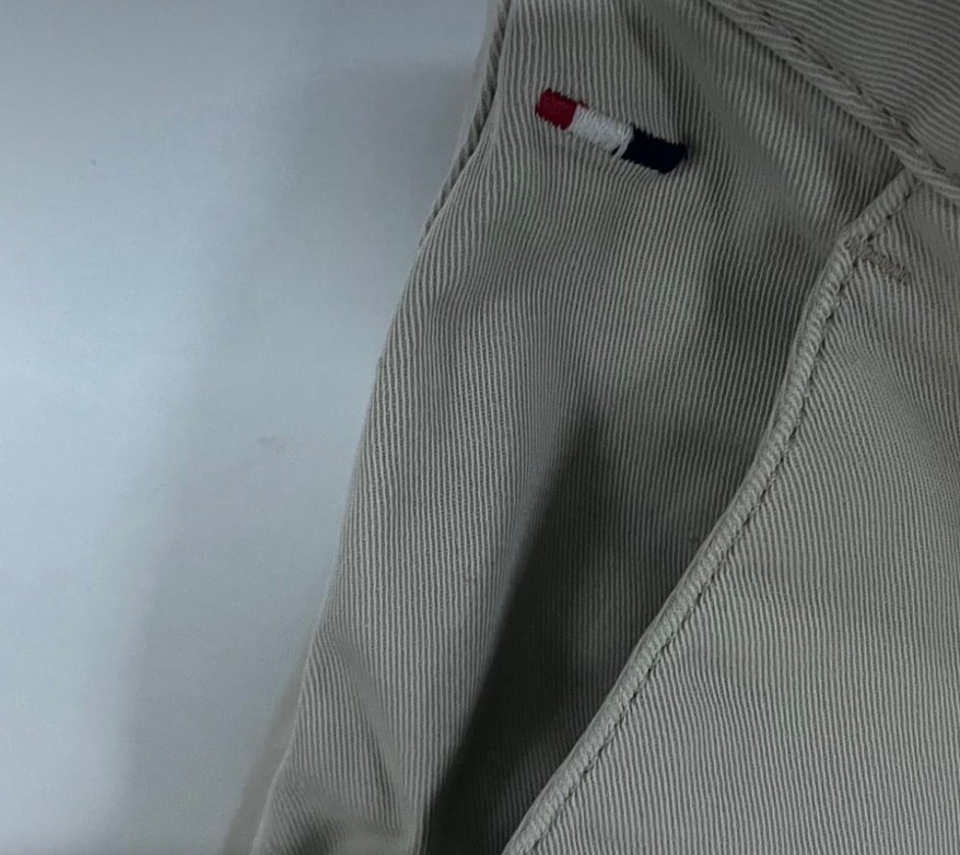 Bej Düğmeli Erkek Kısa Şort - Görsel 4