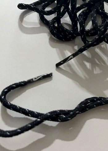 Siyah Gotik Erkek Ayakkabı Bağı - Görsel 2