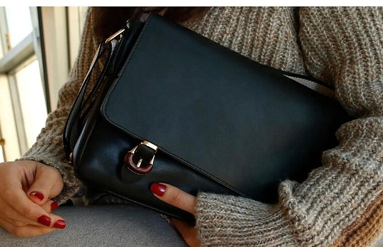 Zara Kadın siyah çanta