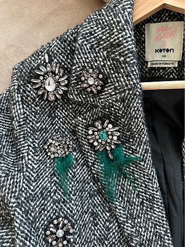 s Beden Koton Blazer Ceket