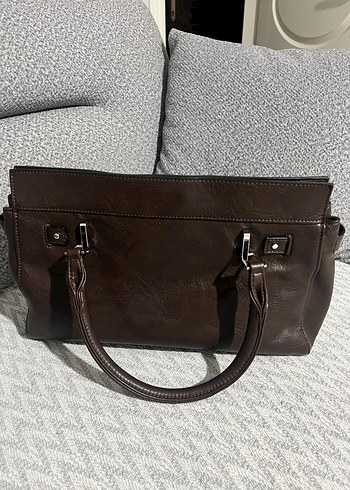 Beden Kahverengi Deri BERSHKA çanta