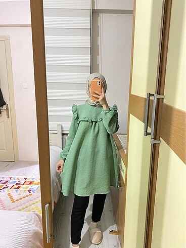Bürümcük kumaş tunik