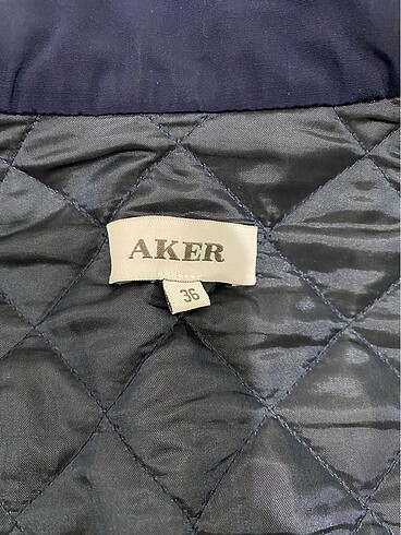 36 Beden lacivert Renk Aker uzun yelek