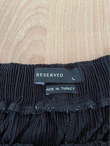 Diğer pileli sort etek