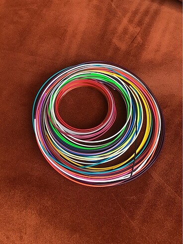 3D Yazıcı Kalem İçin Filament 25 Metre