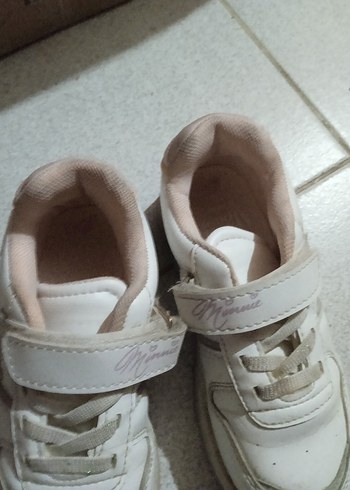 LC Waikiki Kız Çocuk Beyaz Spor Ayakkabı Velcro