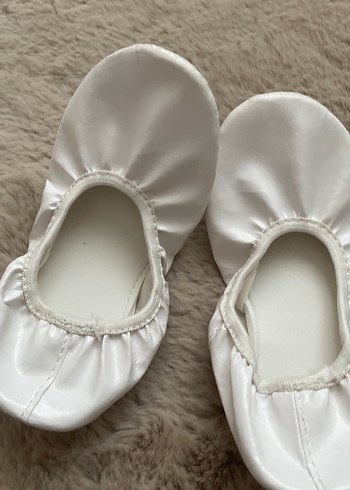 Beyaz Kız Çocuk Babet Ayakkabı - Görsel 3