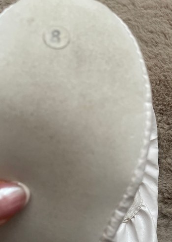 Beyaz Kız Çocuk Babet Ayakkabı - Görsel 2