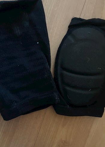 Siyah Biker Diz Koruyucu - Cırtlı - Görsel 3