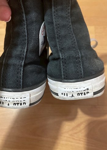 Kadın Beyaz Gri Dolgu Topuklu Spor Ayakkabı - Görsel 4