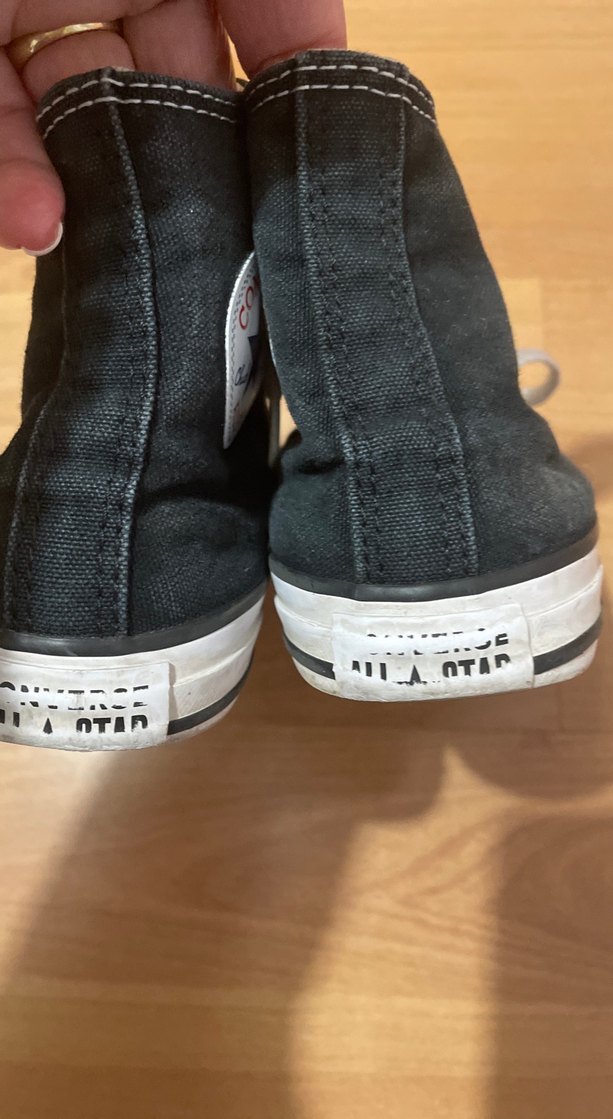 Kadın Beyaz Gri Dolgu Topuklu Spor Ayakkabı - Görsel 4