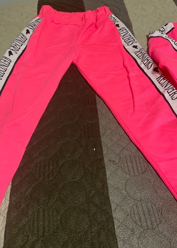 Pembe Baskılı Rahat Kız Eşofman Takımı - Görsel 6