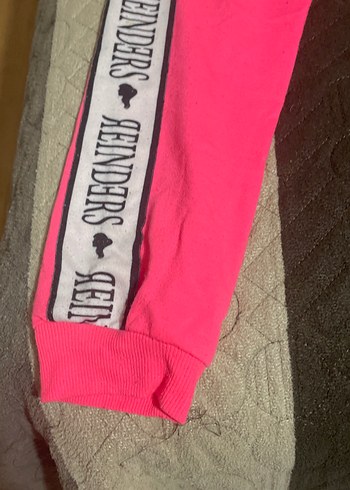 Pembe Baskılı Rahat Kız Eşofman Takımı - Görsel 5