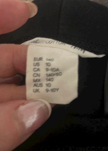 Kadın Siyah Midi Kot Pantolon Velcro - Görsel 5