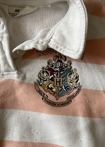 Kız Çocuk Nakışlı Pamuklu Sweatshirt - Görsel 2