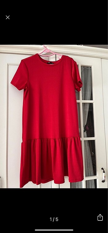 Defacto Kırmızı elbise