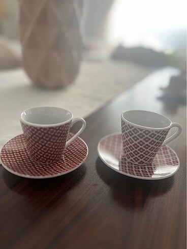 English home 2 Li kahve fincanı