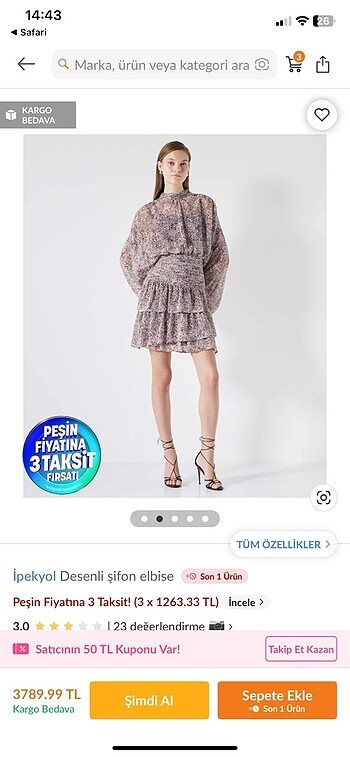 Bir kere kullanıldı