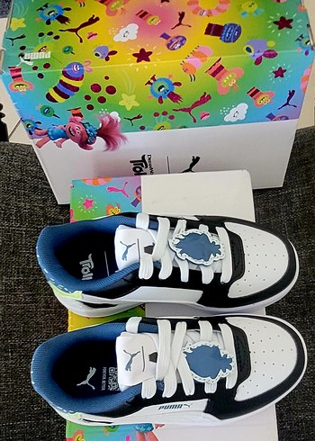 Puma Puma Caven 2.0 Trolls 2 PS Çocuk Spor SIFIR ORJİNAL 28 Numara