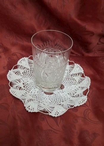 ** Su Bardak&Tabak&El emeği Örtü Seti**