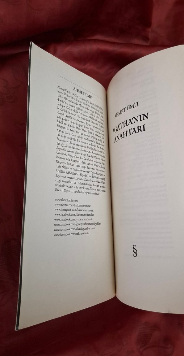 **Agatha'nın Anahtarı - Ahmet Ümit** - Görsel 4