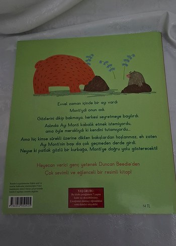 **Utangaç Ayı Monti - Çocuk Kitabı** - Görsel 2