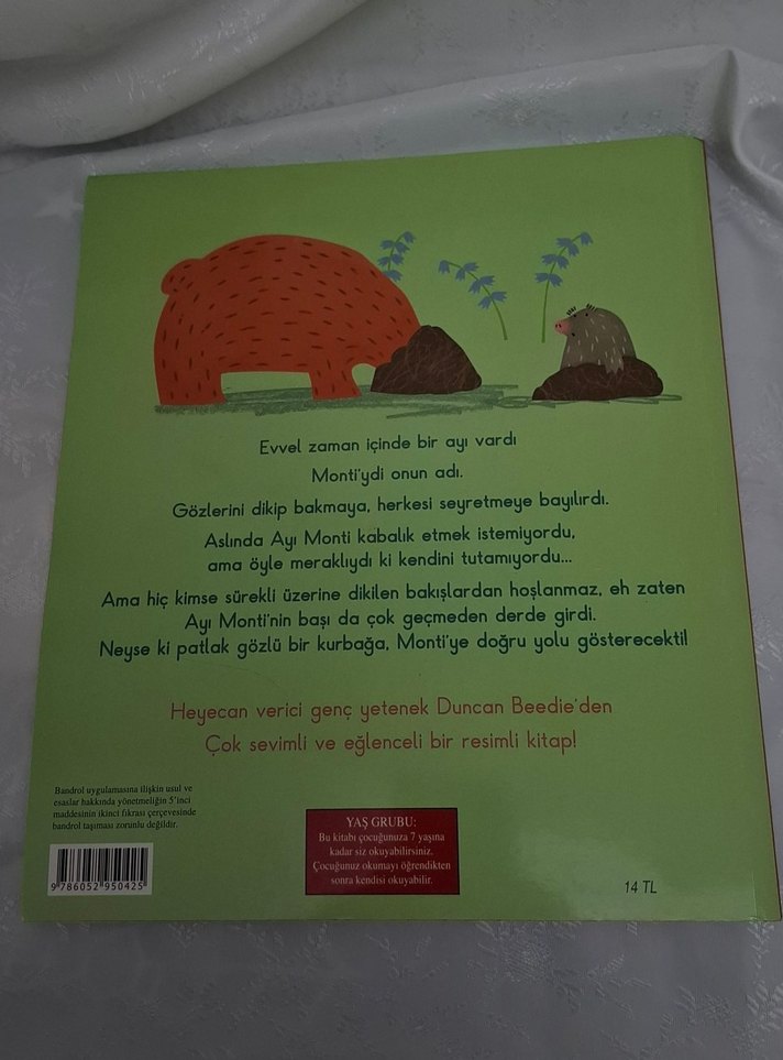 **Utangaç Ayı Monti - Çocuk Kitabı** - Görsel 2