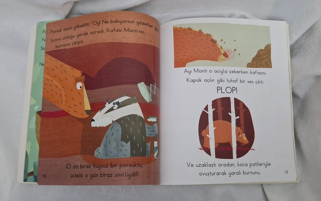 **Utangaç Ayı Monti - Çocuk Kitabı** - Görsel 3