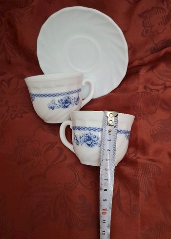 ** "Arcopal France" ürünü 2 Fincan &1 Tabak** - Görsel 5