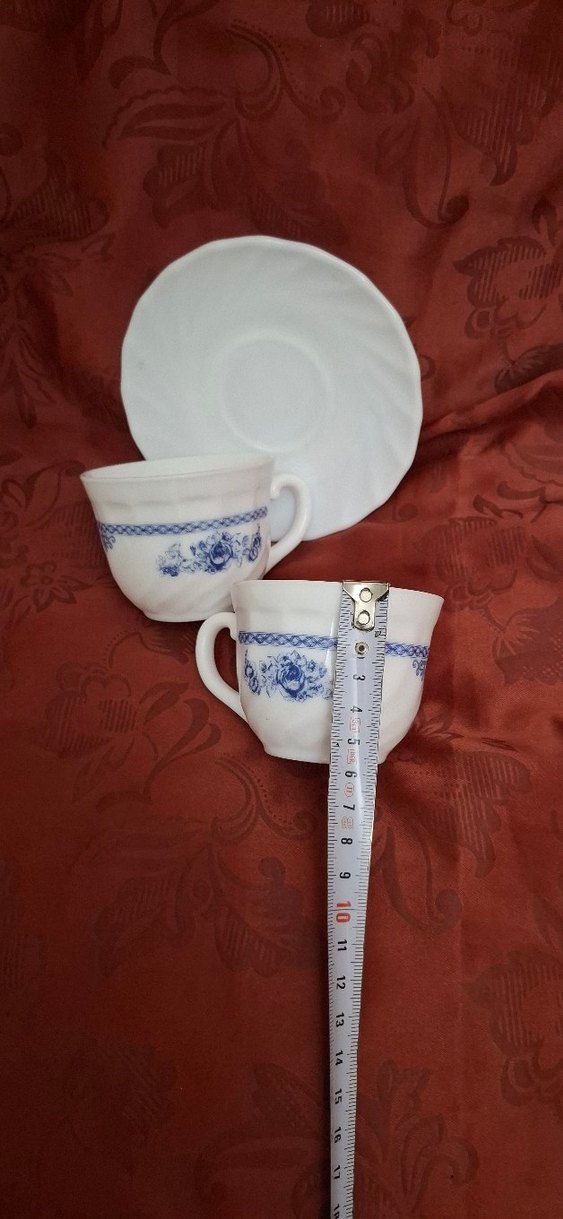 ** "Arcopal France" ürünü 2 Fincan &1 Tabak** - Görsel 5