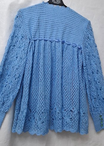 **El emeği Tığ işi Hırka** - Görsel 3