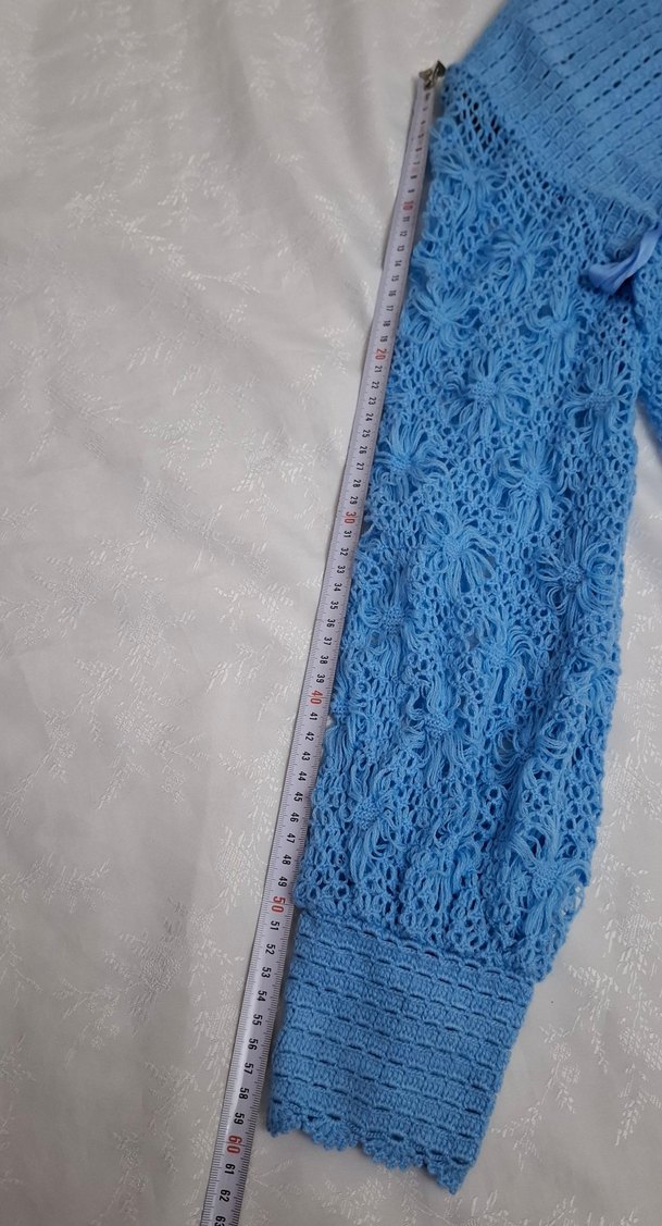 **El emeği Tığ işi Hırka** - Görsel 5