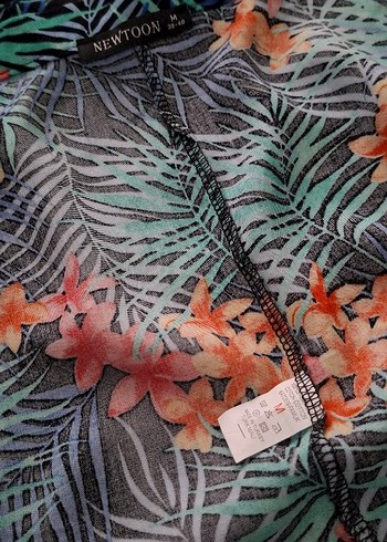 **Renkli Çiçek Desenli Uzun Kadın Etek** - Görsel 4