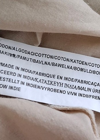 **"Zara" marka Bej renk Gömlek** - Görsel 5