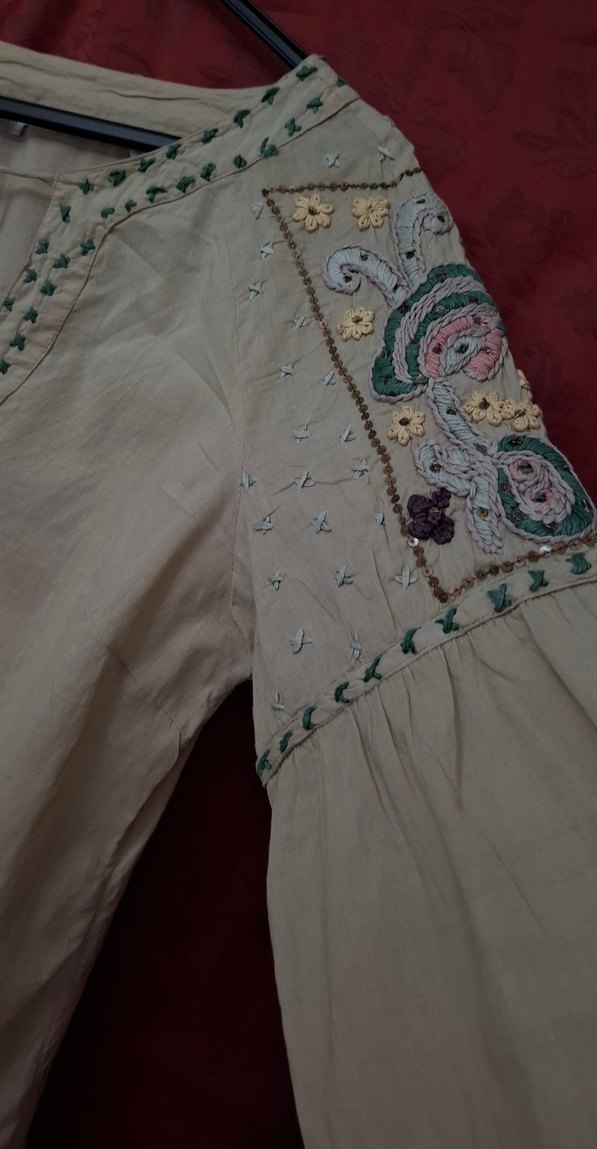 **"Zara" marka Bej renk Gömlek** - Görsel 2