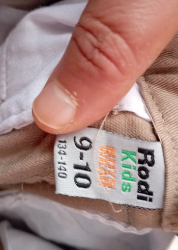 Bej Erkek Çocuk Keten Şort - Görsel 2